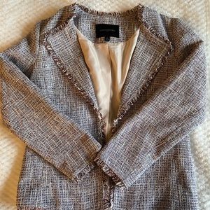Banana Republic Tweed (Blue Multi) Blazer